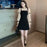 Women's Long Sleeve Dresses Mesh Party One-piece Loose Korean Style Outfits Elegant Luxury Pretty Hot Female Dress Evening Prom