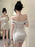 VenusFox Woman Dress Strapless Ruffles Sweet Off Shoulder Patchwork Slim Sweet Backless Summer Fashion Party Mini Dresses Sexy