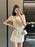 2 Pieces Sets for Women Mini Short Sleeve Skirt Party Lightly Cooked Woman Outfit Kawaii Beach Summer Fashion 2024 New Matching