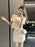 2 Pieces Sets for Women Mini Short Sleeve Skirt Party Lightly Cooked Woman Outfit Kawaii Beach Summer Fashion 2024 New Matching