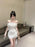 VenusFox Woman Dress Strapless Ruffles Sweet Off Shoulder Patchwork Slim Sweet Backless Summer Fashion Party Mini Dresses Sexy