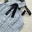 Summer Women Kpop Preppy Style 2000s Aesthetic Outfits 2 Piece Set Bow Plaid Tank Tops + High Waist A-line Mini Pleated Skirt
