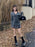 3 Pieces Set Outfits Women Korean Style Two Piece Set Knit Top Pleated Plaid Skirt Matching Set New 2000s Clothes Y2k Gyaru Girl