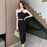 2 Pieces Skirt Sets for Women Flowers Jacket Full Luxury Designer Clothing Summer Fashion 2025 Y2k Clothes Woman Outfit Sling