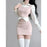Women's Spring Suite Niche Korean Style Sweatervest Skirt Set Three Piece Single Piece Ins Fashion Overlay