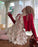 Y2K Sweet Floral Dress Set Woman Casual Red Short Cardigan Elegant Lace Mini Dress Female Korean Prairie Chic Clothing Suit