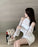 Off Shoulder Dresses for Women Spring Autumn 2025 Beach Korean Fashion One Pieces Curvy Hot Kpop Chiffon Woman Long Sleeve Dress