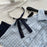Summer Women Kpop Preppy Style 2000s Aesthetic Outfits 2 Piece Set Bow Plaid Tank Tops + High Waist A-line Mini Pleated Skirt