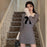 Bow Female Knit Dress High Quality Deals Trend Fashion Korean Comfortable Casual Essential New in Pink Women's Crochet Dresses