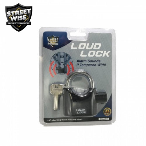 Streetwise Loud Lock Padlock with Alarm - GoLive Shopping Network