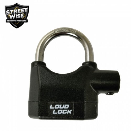 Streetwise Loud Lock Padlock with Alarm - GoLive Shopping Network