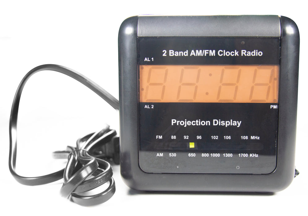 Digital LED Clock Radio with Built-in Hidden Camera