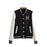 VenusFox M logo classical bomber o-neck women coat Baseball Jacket