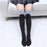 VenusFox Stripe Stockings Girls Korean Japanese Kawaii Lolita Socks Muply Casual Thigh High Knee Socks Womens Long Socks