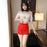 VenusFox Sexy Women Tight Pencil Cute Skirt Ice Silk Smooth See Through Micro Mini Skirt Transparent Night Club Skirt Fantasy Erotic Wear