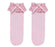 VenusFox Maid Lolita Socks Knee High Cosplay Costumes Accessories Nylon Lace bow Socks Anime Cartoon Girl Gift B712