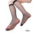 VenusFox Hollow Ladies Lace Sexy Women's Jacquard Fishnet Stocking Knee Socks Anti-off Silk Stockings Black Knee High Socks