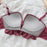 VenusFox Half Cup Underwear Women Sexy Flash Lace Wireless Push Up Bra Set Hollow Bow Strapless Bras and Panties Mesh