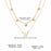 VenusFox Fashion Cute Butterfly Choker Necklace For Women Gold Color Layered Chain Butterfly Pendant Necklace Female Chocker Jewelry