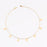 VenusFox fashion Women Simple Gold Stainless Steel Star Butterfly Dragonfly Round Tassels Non-fading Party Necklace Neck Chains Choker
