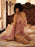 VenusFox New Luxury Sleepwear Robe Sets Sexy Ice Silk Lace-up Bathrobe Pajama Set Dressing Gown for Women Embroidery Silky Homewear