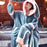 VenusFox Winter Flannel Pajamas Set For Women Animal Thick Warm Cute Long Sleeves Sleepwear Loose Pajamas Suit