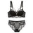 VenusFox New Top Ultra-thin Underwear Set Push-up Bra And Panty Sets Hollow Brassiere Gather Sexy Bra Plus Size Lace Lingerie Set