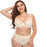 VenusFox Soft Thin Breathable Comfort Underwear Set for Women Autumn Winter Lingerie Set Plus Size Bras and Panties Set