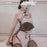 VenusFox Jacquard Cheongsam Dress Cosplay Costume Erotic Anime Babydoll Dress Women Lace Outfit Fancy Slim Fit Open Chest Uniform