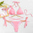 VenusFox Sexy Pearl Crystal Bikini Women Swimsuit Push Up Swimwear Female Bandage Biquini Brazilian Bathing Suits Summer Beach Wear