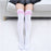 VenusFox Stripe Stockings Girls Korean Japanese Kawaii Lolita Socks Muply Casual Thigh High Knee Socks Womens Long Socks