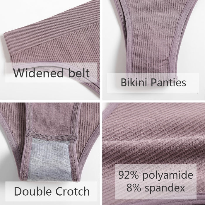VenusFox Women Seamless Tops Panties Set Soft Wireless Bra Set Comfortable Bralette Brazilian Underwear Suit Girls Fitness Tops