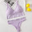 VenusFox Women Bra Panties Set G-String Push Up Bra Sexy Active Bra Fitness Female Crop Top Seamless Underwear Lingerie Set Thong