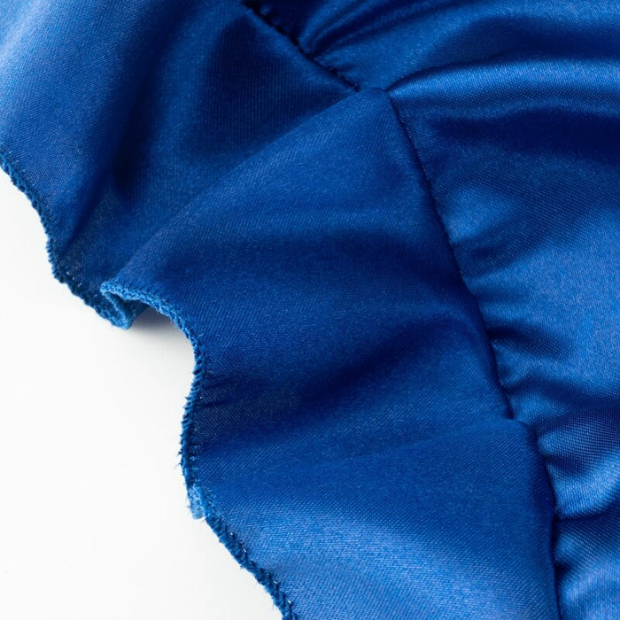VenusFox Women's Sleepwear Sexy Satin Pajama Set V-Neck Sleeveless Cami Top and Lotus Leaf Edge Comfortable Shorts Two Piece Sets