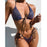VenusFox New Shiny Bikini Women Swimsuit 2021 Sexy Triangle Swimwear Woman Two-pieces Bikinis Set Push Up Summer Bather Bathing Suit Swim
