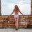 VenusFox Sexy Bikini 2020 New Print Floral Swimwear Women Lace Up Low Waist Bikinis Set Push Up Brazilian Swimsuit Ruffle Bathing Suit L