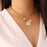 VenusFox Female Necklace Multi Layered Moon Women Necklace Choker Statement Crystal Gold Color Necklace Girl Party Wear Gift Jewelry