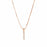 VenusFox Hot Selling 925 Sterling Silver Necklace Simple Geometric Cubic Zircon Choker Shiny Exquisite Clavicle Chain For Women SNK003