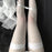 VenusFox Puimentiua Sexy Fishnet Stockings Hollow Out Woman Socks Transparent Sexy Knee High Socks Kawaii Long Socks Korean Style Gothic