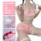 VenusFox Sexy Japanese Anime Tank Long Ear Doggy Bra and Cute Bloomers Pink White Kawaii Velvet Tube Top Panties Set for Sweet Girl 2020