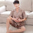 VenusFox Luxury Pajama suit Satin Silk Pajamas Sets Couple Sleepwear Family Lover Night Suit Men & Women Casual Home Clothing
