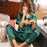 VenusFox Short Sleeve Silk Pajamas Spring Women Summer Pajama Sets Silk Sleepwear