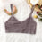 VenusFox Seamless Tanks Tops Panties Set Female Underwear Wireless Bra Crop Top Women Low-rise Underpants Soft Bralette Lingerie