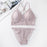 VenusFox Women Lace Bras Sexy Lingerie Sets Mesh Bra Backless Vest Hollow Panties Padded Underwear