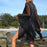 VenusFox In-X Sexy gold swimsuit cover ups women Summer beach dress Strap belt cover up Kaftan Ladies kimono Bat sleeve Beach wear bather