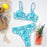 VenusFox Sexy Swimsuit Women High Waist Bikini  Micro High Leg Swimming Suit for Bathing Suit Snake Print Swimwear Women 2020 Bikinis Set
