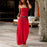 Bandeau Dress Womens Holiday Off Shoulder Long Dress Ladies Casual Solid Boho Beach Maxi Dress Sundress Summer