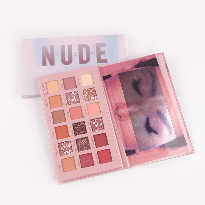 18 Color Smokey, Nude Eyeshadow Palette