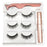VenusFox Magnet Lashes Magnetic Eyelashes 3D False Mink Eyelashes Magnetic Reusable Liquid Eyeliner&Magnetic False Eyelashes &Tweezer Set