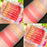 NOVO Vitality Light Feather Tricolor Gradient Blush Palette No Irritation Blusher Palette Waterproof Face Cheek Blush